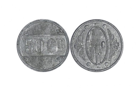 Ametlla del Vallés 50 Céntimos 1937 EBC-