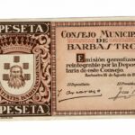 Barbastro (Huesca) 1 Peseta 1937 EBC+