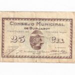 Burjasot (Valencia) 25 Céntimos 1937 MBC-