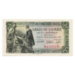 Estado Español 5 Pesetas 15 junio 1945 SC-