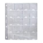 Hoja para monedas con 20 departamentos marca JLL