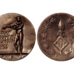 Medalla categoría bronce Valencia Semana Deportiva Municipal 1954  SC