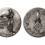 Medalla categoría plata Valencia Semana Deportiva Municipal 1954 SC