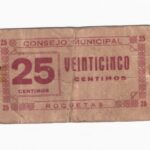 Roquetas (Tarragona) 25 Céntimos SF (1937) BC