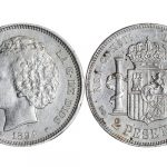 Alfonso XIII 2 Pesetas 1894*18-94 EBC