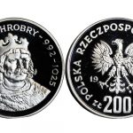 Polonia 200 Zlotych 1980 Rey Bolestaw I Chrobry PROOF
