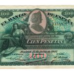 100 Pesetas 15 de Julio 1907 EBC-