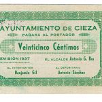 Cieza (Murcia) 25 Céntimos 1937 SC-