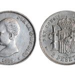 Alfonso XIII 2 Pesetas 1889*18-89 MBC+