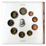 España Cartera Oficial Euros 2016 IV Centenario Miguel de Cervantes SC