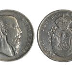 México Maximiliano I de Habsburgo (1864-1867) 50 Centavos 1866-Mo MBC