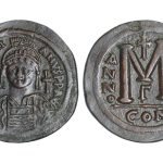 Justiniano I Follis 539-540 d.C. Constantinopla MBC-EBC