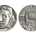 Medalla Yugoslavia Nikola Tesla 1856-1943 120 Aniv. nacimiento 1976 Golpec EBC