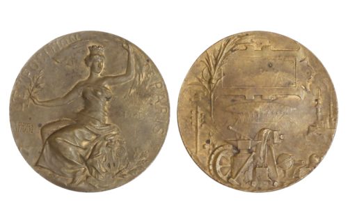 Medalla Exposición de París 1900 EBC