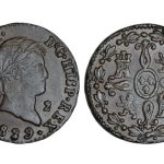 Fernando VII 2 Maravedís Segovia 1829 MBC+/EBC-