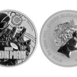 Tuvalu 1 Dólar 2018 Iron Man PROOF