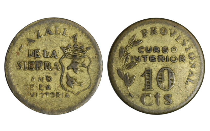 Cazalla de la Sierra 10 Céntimos 1937 BC-MBC
