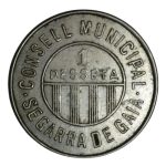 Segarra de Gaia (Tarragona) 1 Peseta SF MBC+