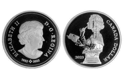 Canadá 1 Dólar 2023 Kathleen Coleman PROOF