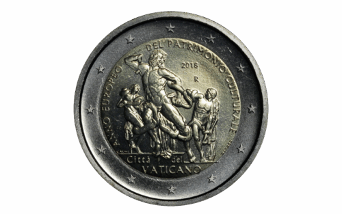 Vaticano 2 € 2018 Año Europeo del Patrimonio Cultural SC