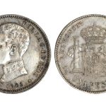 Alfonso XIII 1 Peseta 1903*19-03 EBC-