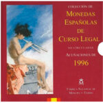 España Cartera Oficial Pesetas 1996 SC