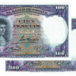 Pareja correlativa 100 Pesetas 25 de Abril 1931 SC