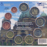 España Cartera oficial Euros 2012 World Money Fair SC