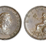 Gran Bretaña Jorge III (1760-1820) ½ Penique 1799 MBC-EBC