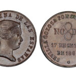 Isabel II Medalla visita a Sevilla 17 de septiembre de 1862 EBC-