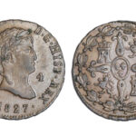 Fernando VII 4 Maravedís 1827 Segovia EBC-