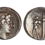 L. Marcio Censorino Denario 82 a.C. Roma MBC+