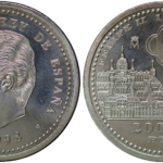 2000 Pesetas 1998 Felipe II SC