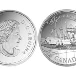 Canadá 1 Dólar 2016 150 Aniversario del Cable Transatlántico PROOF
