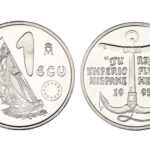 España 1 Ecu 1995 La Marina Española PROOF