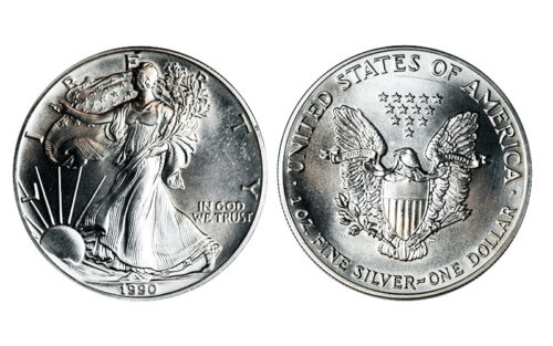 Estados Unidos 1 Onza 1990 Liberty SC