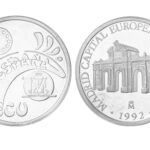 España 1 Ecu 1992 Madrid Capital Europea de la Cultura PROOF