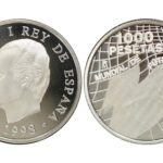 1.000 Pesetas 1998 Mundial Fútbol PROOF
