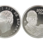 España 2.000 Pesetas 2001 I Centenario de la muerte de Leopoldo Alas "Clarín" PROOF