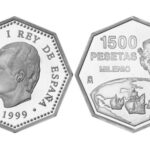 España 1.500 Pesetas 1999 Milenio Astronauta