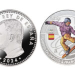 España 10 Euros 2025 Equipo Olímpico Español Snowboard PROOF