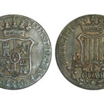 Isabel II 6 Cuartos 1846 Barcelona MBC-/MBC