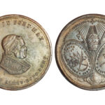 Pio IX Medalla 25 Aniversario de su Pontificado 1870 Golpec. MBC+