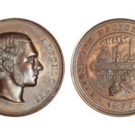 Alfonso XII Medalla Exposición Nacional Vinícola Perfección 1877 Golpec. EBC-