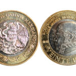 México 20 Pesos 2015 Bicentenario fallecimiento Morelos EBC+