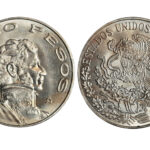 México 5 Pesos 1971 Vicente Guerrero SC