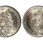 México 5 Pesos 1972 Vicente Guerrero SC