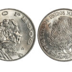 México 5 Pesos 1974 Vicente Guerrero SC