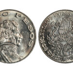 México 5 Pesos 1977 Vicente Guerrero SC