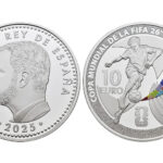 España 10 Euros 2025 Copa mundial de la FIFA 2026 PROOF